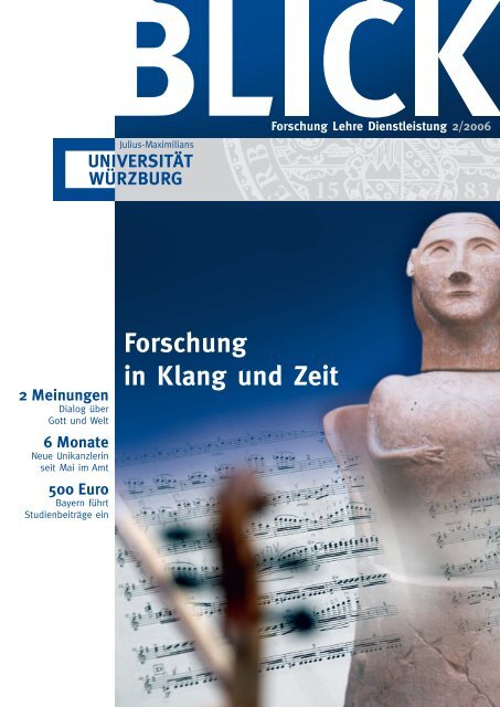 Blick Titel O.K. - OPUS - Universität Würzburg