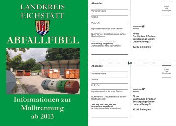 ABFALLFIBEL - Landkreis Eichstätt