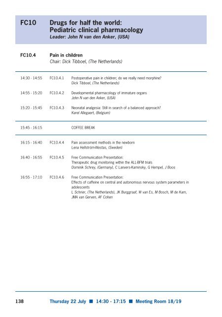 Final Programme - iuphar