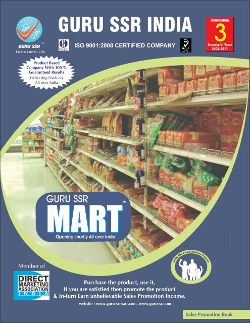 New Business Handbook.cdr - Guru SSR India Distributors Pvt. Ltd.