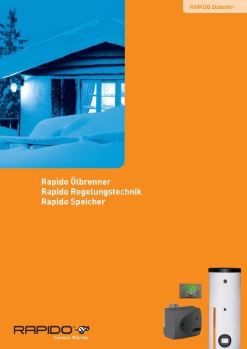 Rapido Ölbrenner Rapido Regelungstechnik Rapido Speicher