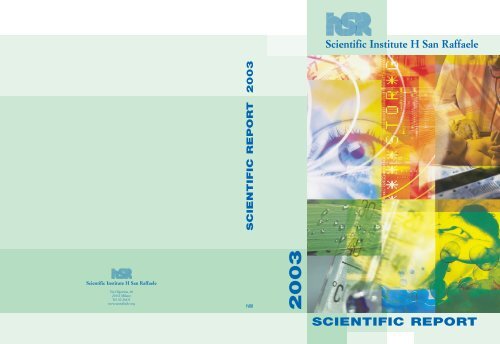 Scientific Report Fondazione San Raffaele Del Monte Tabor