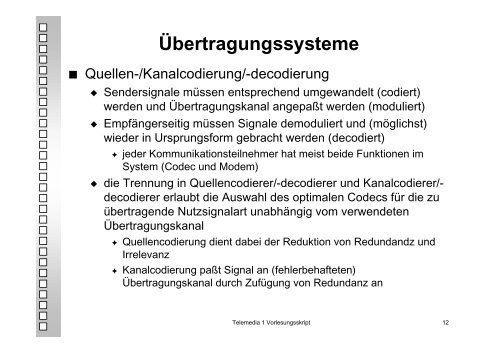 Übertragungssysteme - ByteLABS