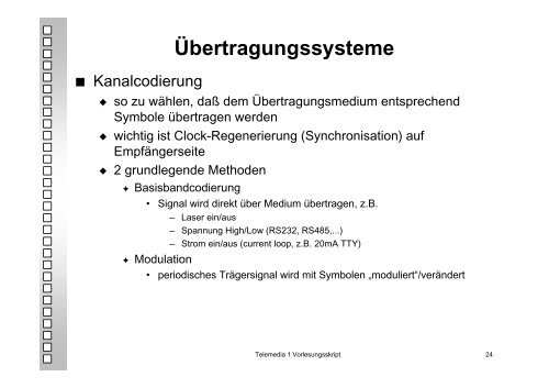 Übertragungssysteme - ByteLABS