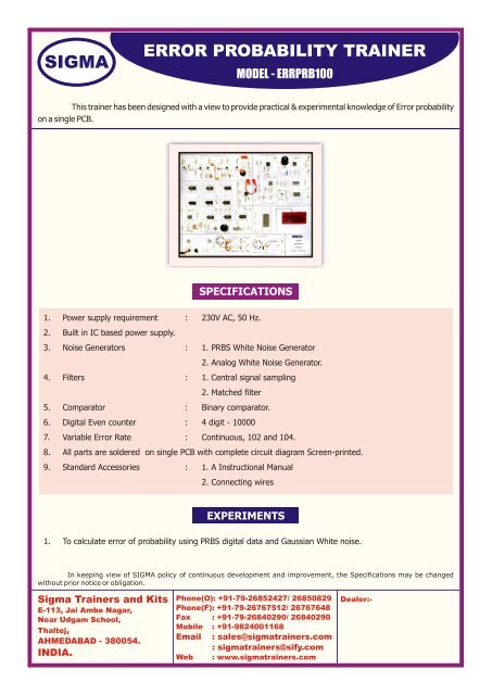 Advanced Digital & Data Communication Lab 05 - Sigma Trainers ...