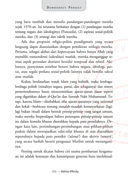 Islam dan Negara - Democracy Project