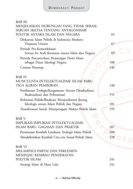 Islam dan Negara - Democracy Project