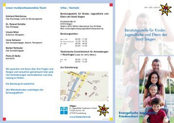 Beratungsstelle für Kinder, Jugendliche und Eltern der Stadt Siegen