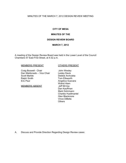 City Of Mesa Arizona Official Web Site