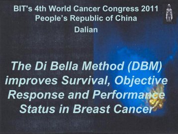 Breast Cancer with DBM - Metodo Di Bella