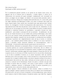 Dott. Andrea Frassineti Oncoterapia con MDB ... - Metodo Di Bella