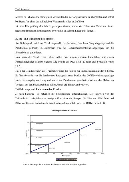 SCHACHT- UND TRUCKFÖRDERUNG DER ...