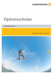 Optionsscheine - Commerzbank AG