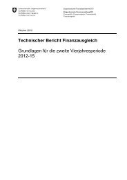 Technischer Bericht für die Vierjahresperiode 2012–15 - Eidg ...