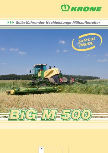 BiG M 500 - AGRAVIS Technik Elbe-Weser GmbH