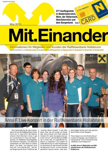 als PDF herunterladen - Raiffeisenbank Hollabrunn - MeineRaika.at
