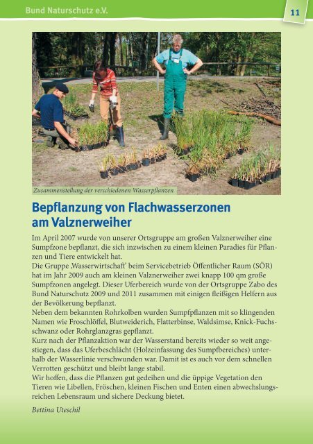 25 Jahre Pritzelkram - Bund Naturschutz in Bayern eV: Home