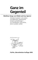 Ganz im Gegenteil - Carl-Auer Verlag