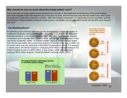 The Patient Room: what is the ideal solution? - Cornell University