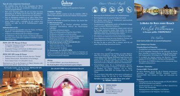 Download: Flyer Erster Besuch 2012.pdf - Therme Erding