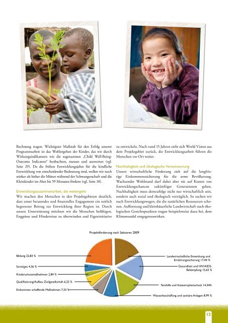 Jahresbericht 2009 - World Vision