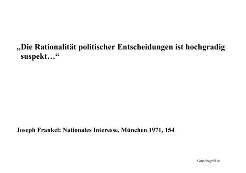 International - Lehrstuhl für Internationale Politik und Außenpolitik