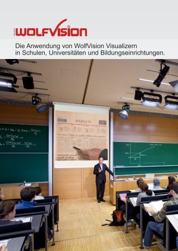 Die Anwendung von WolfVision Visualizern in Schulen ...