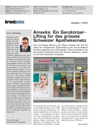Amavita 1/2010, d (PDF 446 KB) - Brandpulse