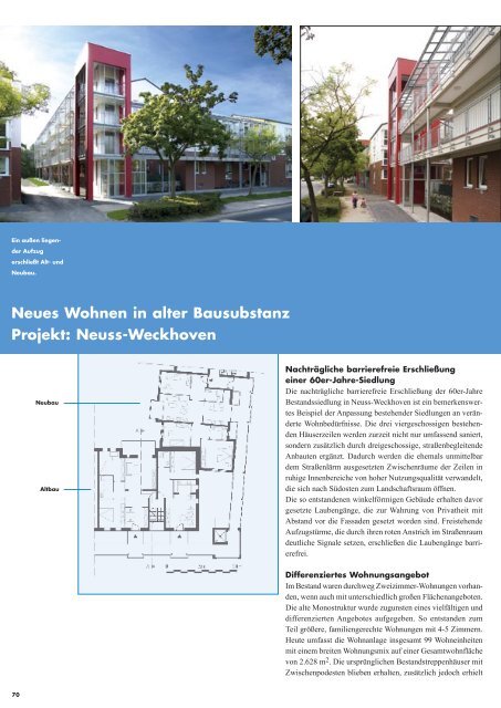 Wohnen ohne Barrieren - MBWSV NRW