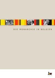 Die Monarchie in Belgien (PDF, 4.05 MB) - Belgium.be