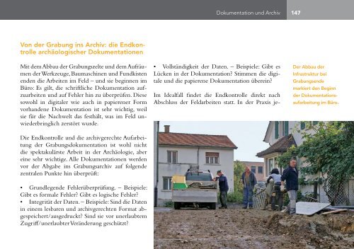 Jahresbericht 2010 - Archäologie Baselland