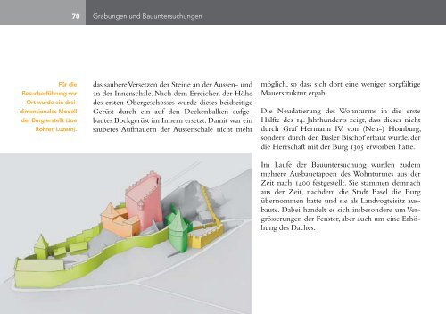 Jahresbericht 2010 - Archäologie Baselland