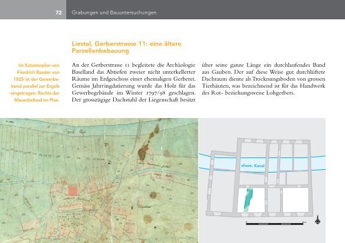 Jahresbericht 2010 - Archäologie Baselland