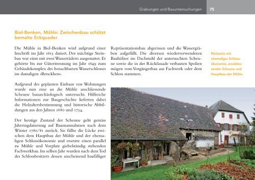 Jahresbericht 2010 - Archäologie Baselland