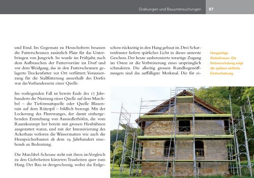 Jahresbericht 2010 - Archäologie Baselland