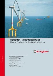 Lichtgitter – Immer hart am Wind Unsere Produkte ... - Lichtgitter GmbH