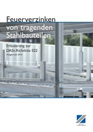 Erläuterung zur DASt-Richtlinie 022 - Institut Feuerverzinken GmbH