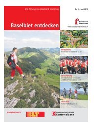 Baselbiet entdecken - Baselland Tourismus