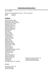 Amtliches Mitteilungsblatt der Marktgemeinde Sierning Ausgabe 3 / 2011 Sierninghofen Frhstckstreffen fr Frauen Frhstckstreffen Sierning. 07.-28.11.11 4,06 MB - Sierning - Yumpu
