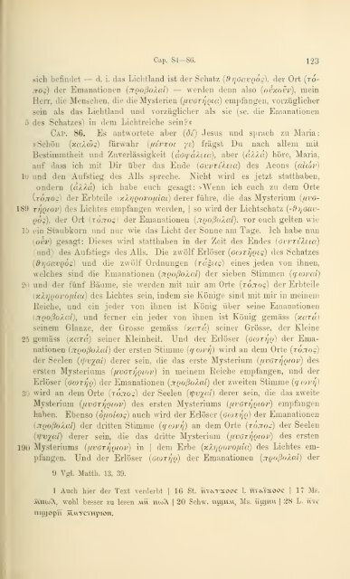 GCS 13 Koptisch-Gnostische Schriften I. Pistis Sophia - Bibliotheca ...