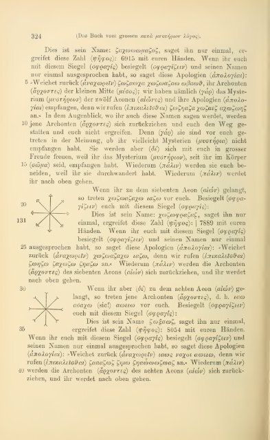 GCS 13 Koptisch-Gnostische Schriften I. Pistis Sophia - Bibliotheca ...