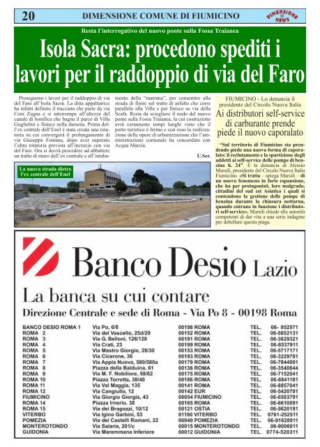 a Fiumicino - Radio Dimensione Musica