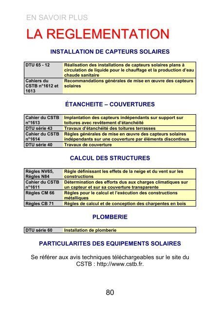 Eau chaude sanitaire solaire - Espace Info Energie Pays de la Loire