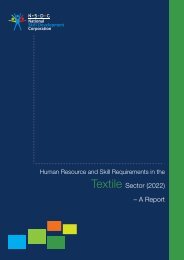 Human Resource and Skill Requirements in the Textile