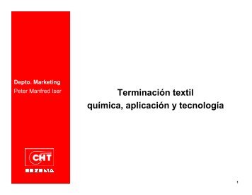 acabado textil hoy - detextiles