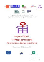 Relazione finale del progetto - Agesol