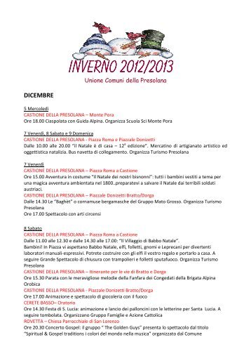 EVENTI