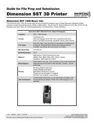 Dimension SST 3D Printer