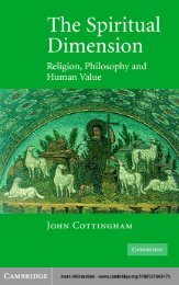 THE SPIRITUAL DIMENSION: Religion ... - LordSpeak.com