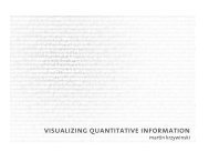 visualizing quantitative information - Martin Krzywinski